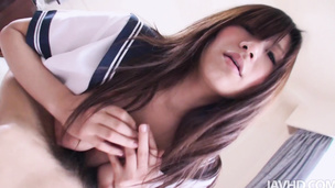 Yukari in her school uniform hottest teen fucking