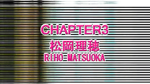 Riho Matsuoka chokes on big dick and pounds pussy hard